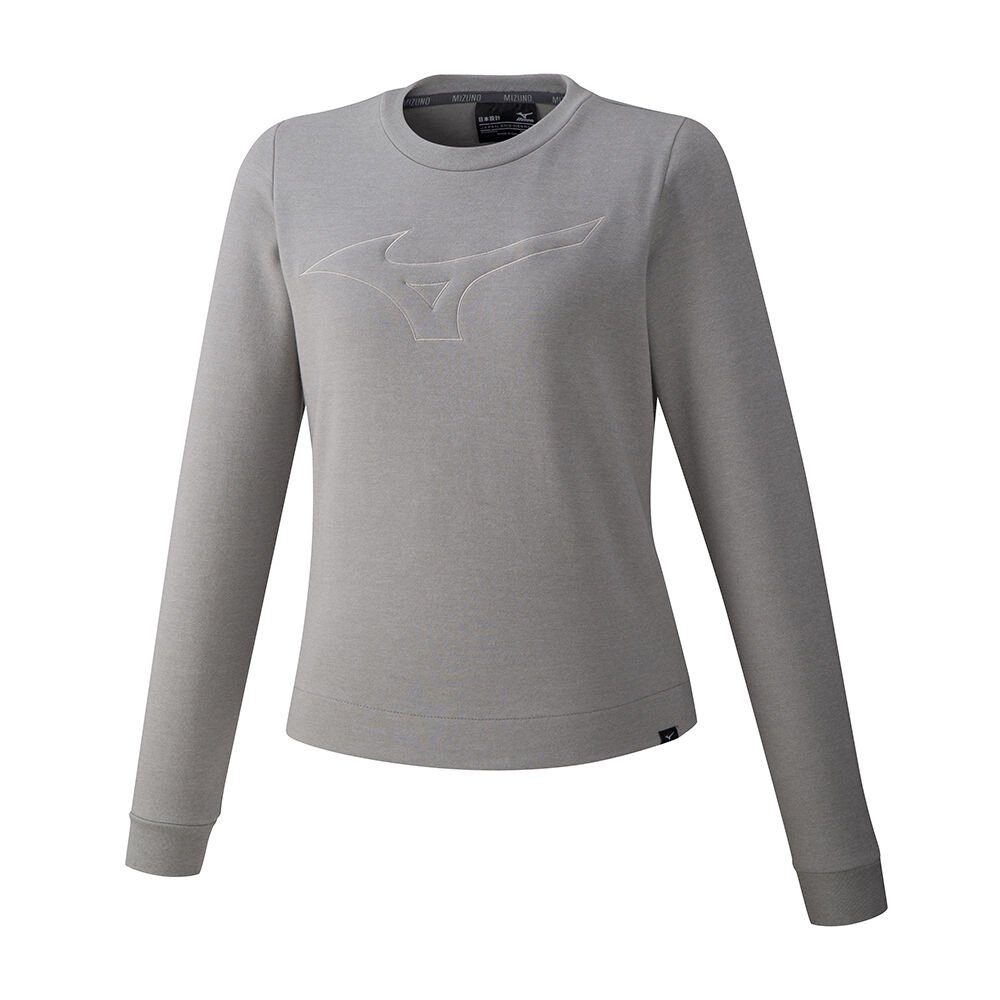 Damske Treningove Oblecenie Mizuno RB Crew Siva Vypredaj LGSE50317